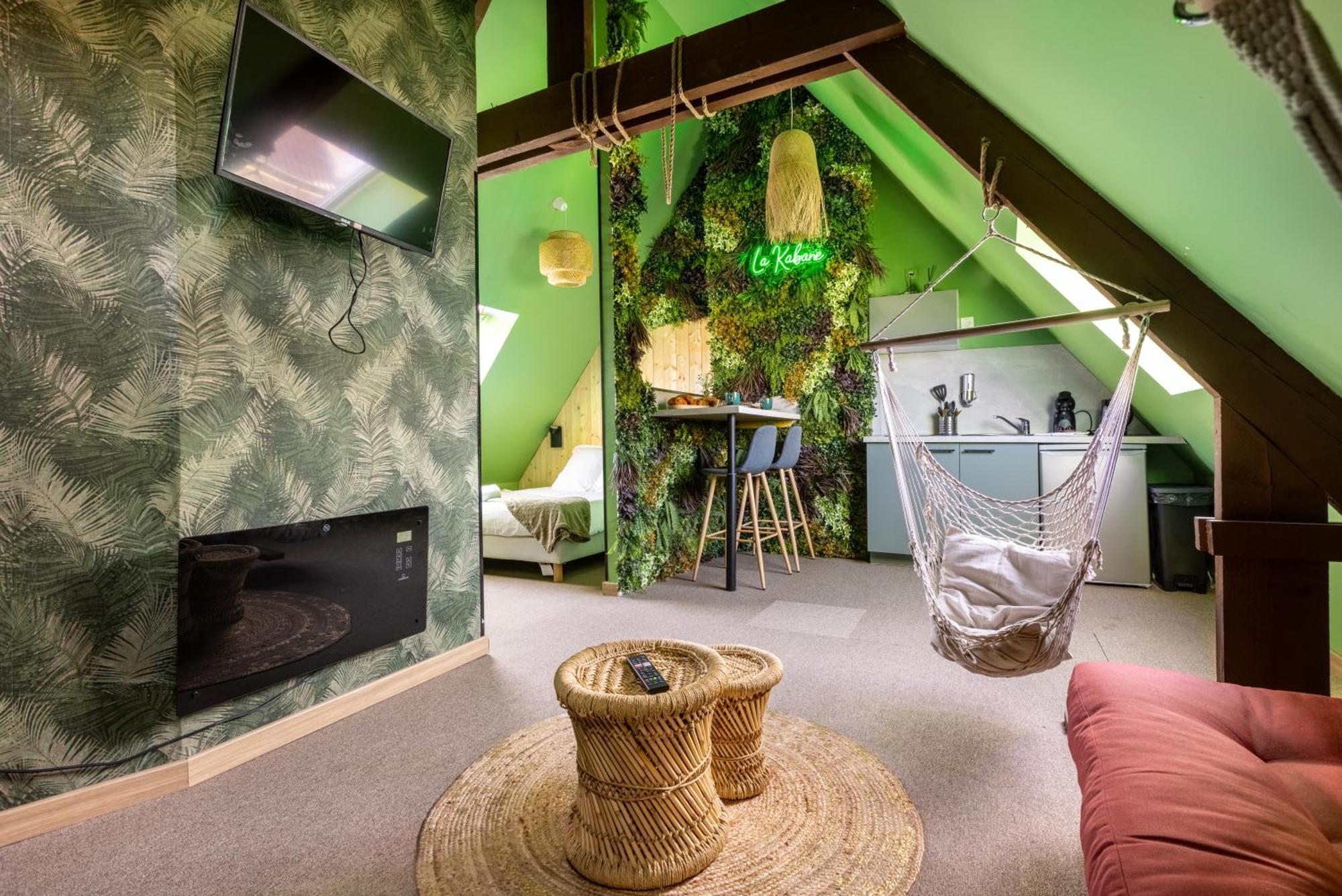 La Kabane , Appartement Proche Centre Et Plage Avec Experience Decoration Jungle Unique Le Portel Exteriér fotografie